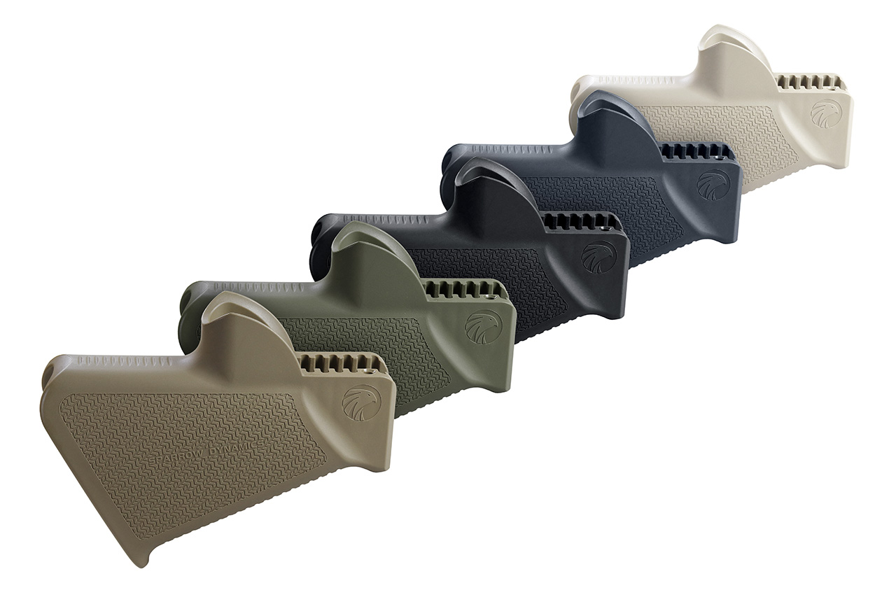 Sparrow Dynamics Featureless Rifle Grip available in 5 colors