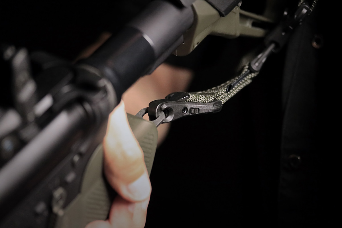 Sparrow Single Point Sling Mount with Featureless Rifle Grip